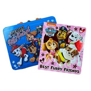 Paw Patrol Board Book Paw Patrol Tin Box Like New
